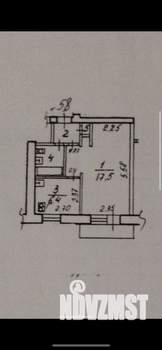 1-к квартира, вторичка, 29м2, 5/5 этаж