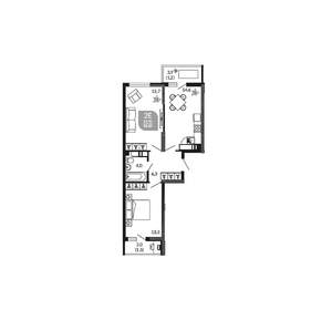 3-к квартира, вторичка, 57м2, 12/21 этаж