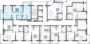 2-к квартира, вторичка, 60м2, 22/24 этаж