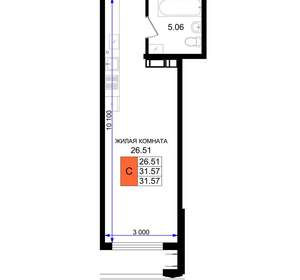 Студия квартира, вторичка, 32м2, 2/8 этаж