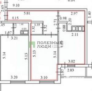1-к квартира, вторичка, 45м2, 15/16 этаж