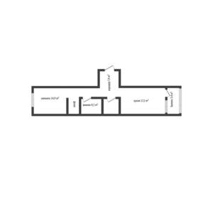 1-к квартира, вторичка, 48м2, 10/16 этаж