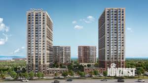 2-к квартира, строящийся дом, 59м2, 21/24 этаж