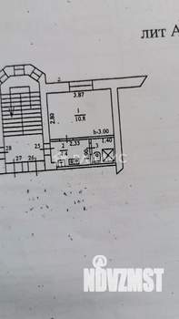 1-к квартира, вторичка, 18м2, 2/2 этаж