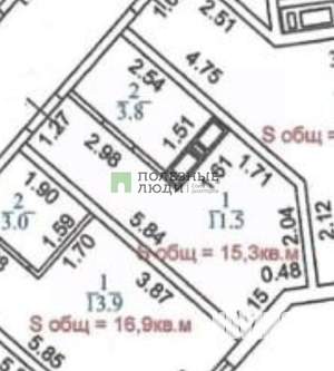 Студия квартира, вторичка, 15м2, 11/11 этаж