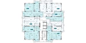 3-к квартира, вторичка, 83м2, 4/17 этаж