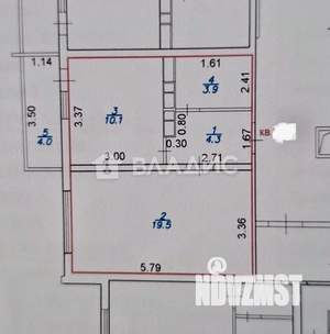 1-к квартира, вторичка, 38м2, 15/16 этаж