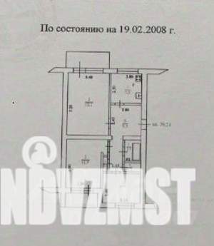 3-к квартира, вторичка, 59м2, 5/5 этаж