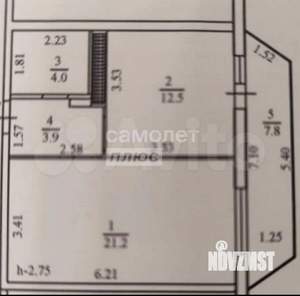 1-к квартира, вторичка, 49м2, 11/14 этаж