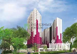 1-к квартира, вторичка, 34м2, 8/23 этаж