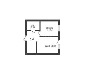 1-к квартира, вторичка, 46м2, 2/4 этаж
