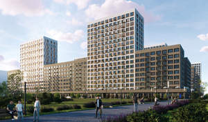 1-к квартира, строящийся дом, 36м2, 10/18 этаж