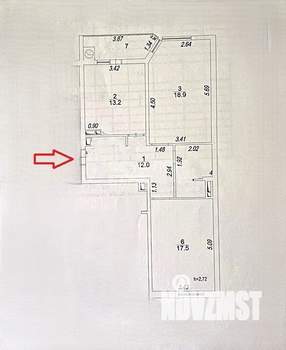 2-к квартира, вторичка, 67м2, 8/9 этаж