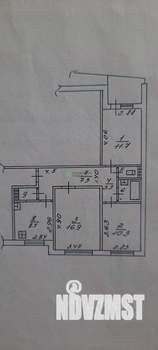3-к квартира, вторичка, 65м2, 2/9 этаж