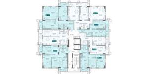 3-к квартира, вторичка, 83м2, 7/17 этаж