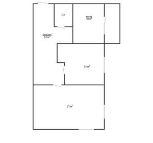 2-к квартира, вторичка, 67м2, 2/4 этаж