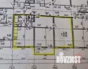 2-к квартира, вторичка, 58м2, 3/16 этаж