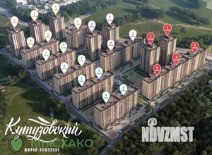 2-к квартира, вторичка, 62м2, 11/16 этаж