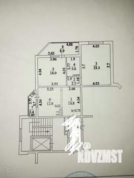 2-к квартира, вторичка, 70м2, 9/10 этаж