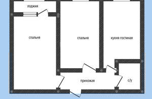 2-к квартира, вторичка, 67м2, 10/20 этаж