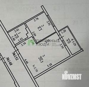 1-к квартира, вторичка, 33м2, 6/8 этаж