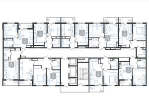 2-к квартира, вторичка, 53м2, 11/23 этаж