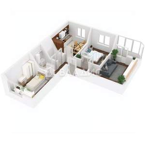 3-к квартира, вторичка, 71м2, 4/25 этаж