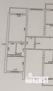 1-к квартира, вторичка, 42м2, 7/17 этаж