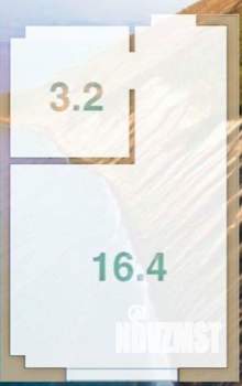 Студия квартира, вторичка, 16м2, 1/8 этаж