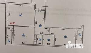 2-к квартира, вторичка, 68м2, 6/16 этаж