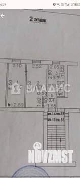 2-к квартира, вторичка, 34м2, 2/2 этаж