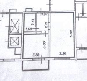 1-к квартира, вторичка, 38м2, 2/16 этаж