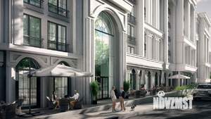 1-к квартира, строящийся дом, 55м2, 3/8 этаж