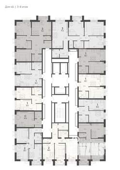 2-к квартира, вторичка, 59м2, 6/24 этаж