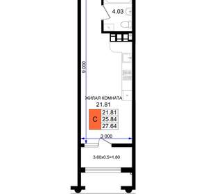 Студия квартира, вторичка, 28м2, 5/8 этаж