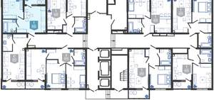 1-к квартира, вторичка, 33м2, 1/24 этаж