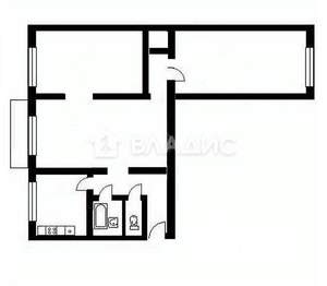 3-к квартира, вторичка, 57м2, 3/5 этаж