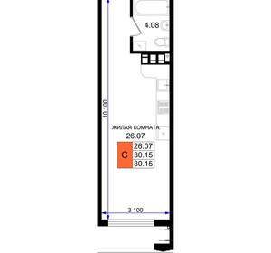 Студия квартира, вторичка, 30м2, 2/8 этаж