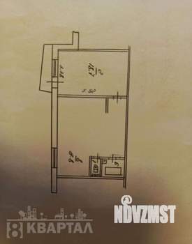 2-к квартира, вторичка, 53м2, 8/9 этаж