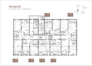 1-к квартира, вторичка, 35м2, 7/9 этаж