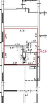 1-к квартира, сданный дом, 35м2, 20/24 этаж