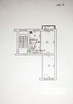 2-к квартира, вторичка, 51м2, 4/5 этаж