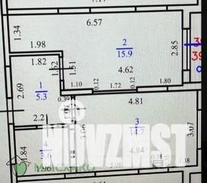 1-к квартира, вторичка, 40м2, 2/8 этаж