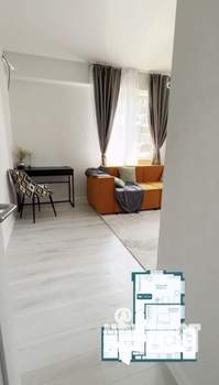 2-к квартира, вторичка, 59м2, 8/16 этаж