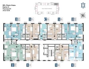 1-к квартира, вторичка, 37м2, 14/18 этаж