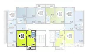 1-к квартира, вторичка, 39м2, 4/16 этаж