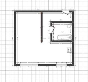 1-к квартира, вторичка, 33м2, 1/5 этаж