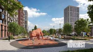 1-к квартира, строящийся дом, 36м2, 1/15 этаж