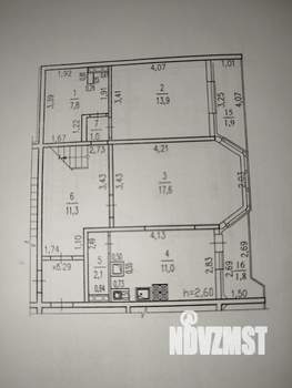 4-к квартира, вторичка, 124м2, 9/10 этаж