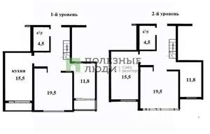 5-к квартира, вторичка, 127м2, 16/17 этаж